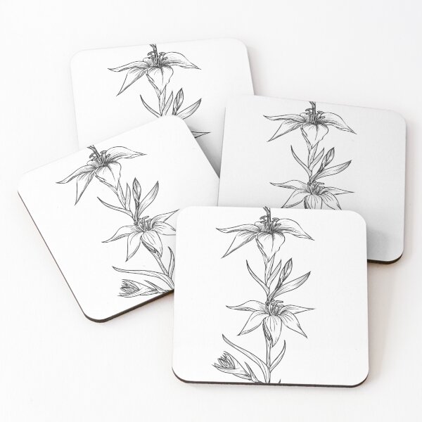 Item preview, blooming lilies designed and sold by MarvelousPSart.