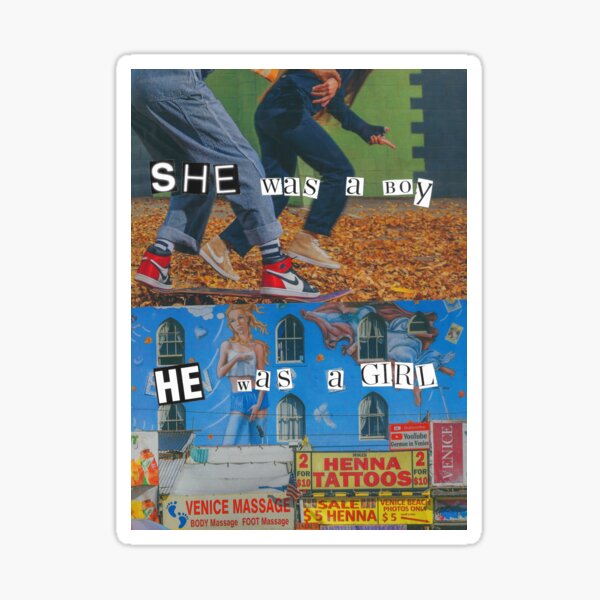 sk8er fille garçon Sticker