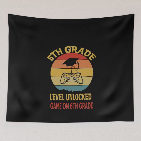 Item preview, 5th Grade Level Unlocked Game On 6th Grade video games mug designed and sold by Ikgha.