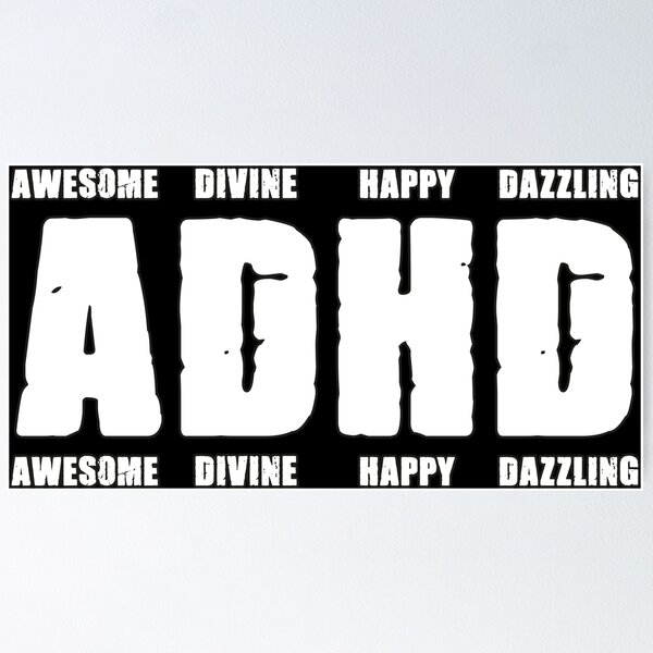 Item preview, ADHD is Awesome ADHD Awareness designed and sold by Status71.