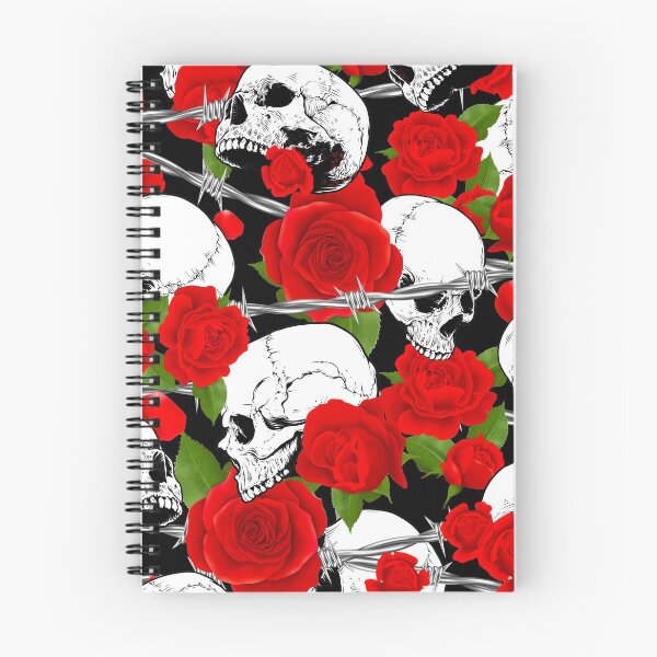 Item preview, Color de calavera y rosa Rockabilly designed and sold by DarkDesign69.