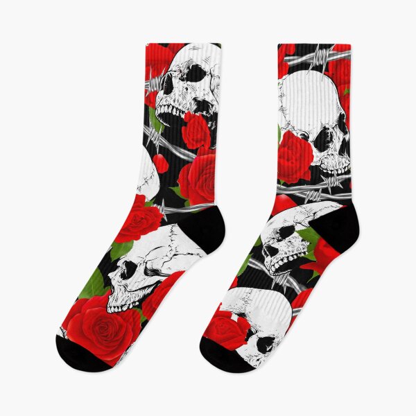 Item preview, Skull and Rose Rockabilly Color designed and sold by DarkDesign69.