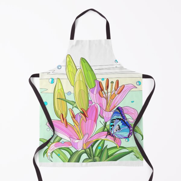 Item preview, lilies white designed and sold by ritusdesigns.