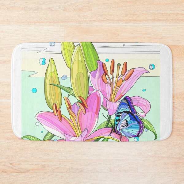 Item preview, lilies white designed and sold by ritusdesigns.