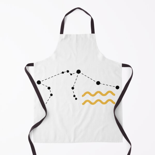 Item preview, Aquarius Sign with Constellation (Black) designed and sold by Arianna Khalil.