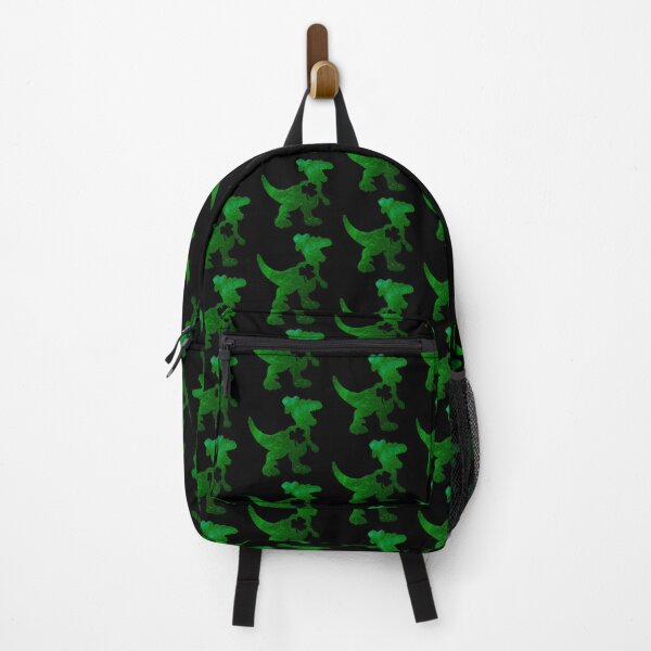 Item preview, Saint Patricks Day Shamrock Lepresaur Dinosaur Raptor Kids Boys Men designed and sold by WPahat.
