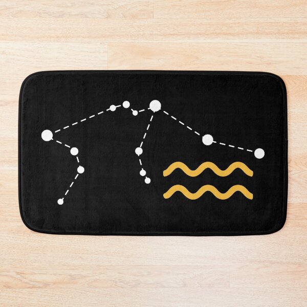 Item preview, Aquarius Sign with Constellation (White) designed and sold by Arianna Khalil.
