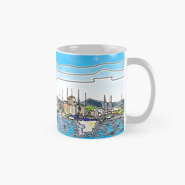 Item preview, Aegina Harbour designed and sold by FionaWeir.
