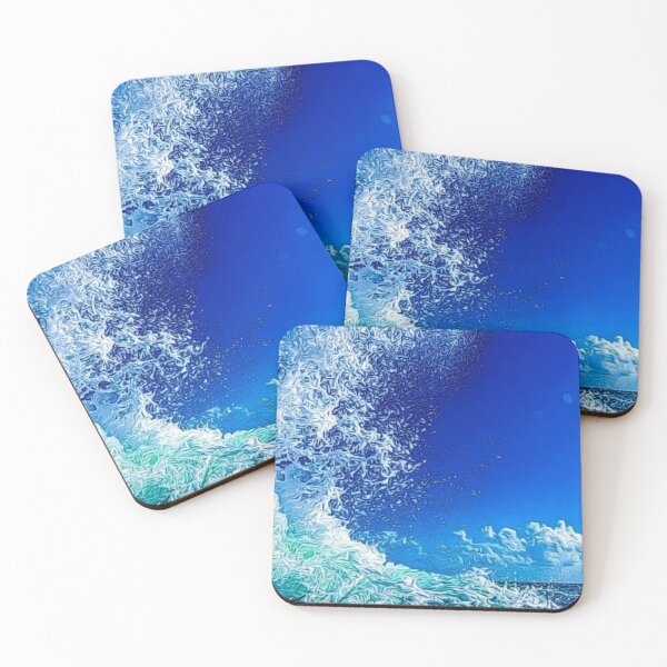 Item preview, wave sea water sky seawater spray designed and sold by RayanDesigns.