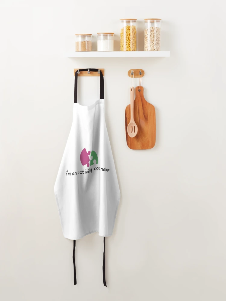 Thumbnail 4 of 6, Apron, activity coordinator designed and sold by Rima-Store-19.