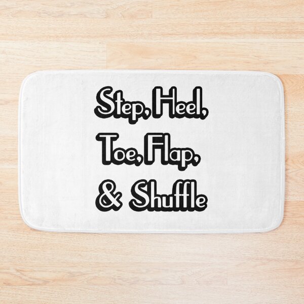 Item preview, Tap dance gifts - Tap Steps names | tap dance gifts, tap dance related gifts, tap dance teacher gifts, tap dance gift ideas, tap dance recital gifts, tap dance t shirts gifts white designed and sold by TAP-DANCE-ART.