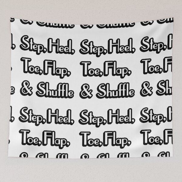 Item preview, Tap dance gifts - Tap Steps names | tap dance gifts, tap dance related gifts, tap dance teacher gifts, tap dance gift ideas, tap dance recital gifts, tap dance t shirts gifts white designed and sold by TAP-DANCE-ART.