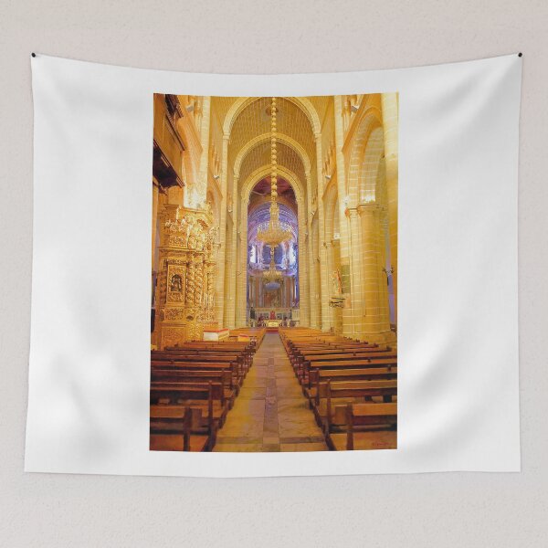 Item preview, Looking Along the Nave, Evora Cathedral designed and sold by Brian Shaw.