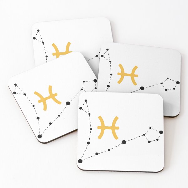 Item preview, Pisces Sign with Constellation (Black) designed and sold by Arianna Khalil.