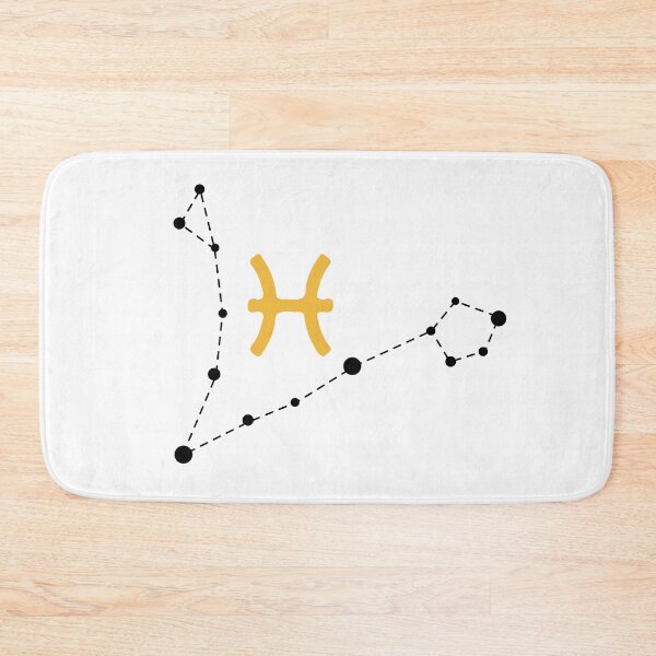 Item preview, Pisces Sign with Constellation (Black) designed and sold by Arianna Khalil.