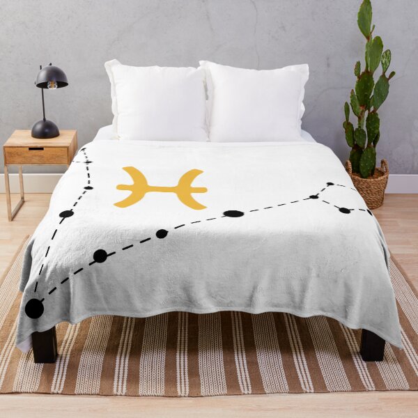 Item preview, Pisces Sign with Constellation (Black) designed and sold by Arianna Khalil.