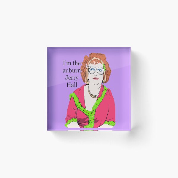 Item preview, Gimme Gimme Gimme - I’m the auburn Jerry Hall - Linda La Hughes  designed and sold by 3leggeddogg.