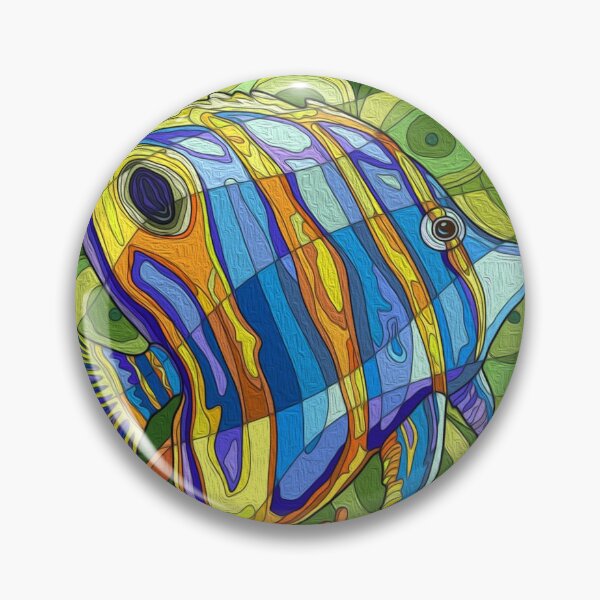 Item preview, fish oilpainting designed and sold by ritusdesigns.