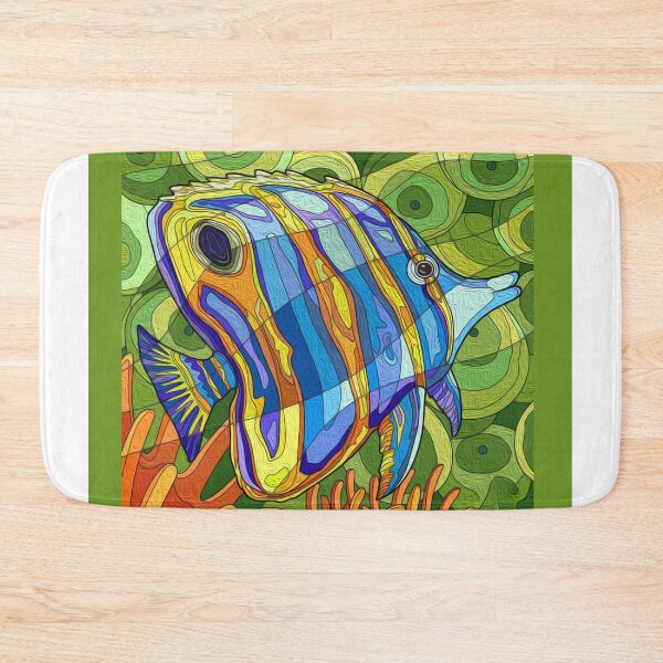 Item preview, fish oilpainting designed and sold by ritusdesigns.