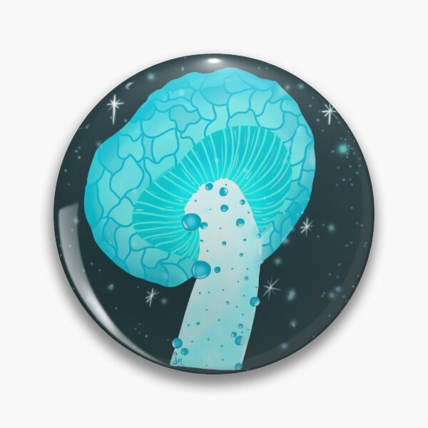 Item preview, Blue Fairy Mushroom designed and sold by SunWatters.