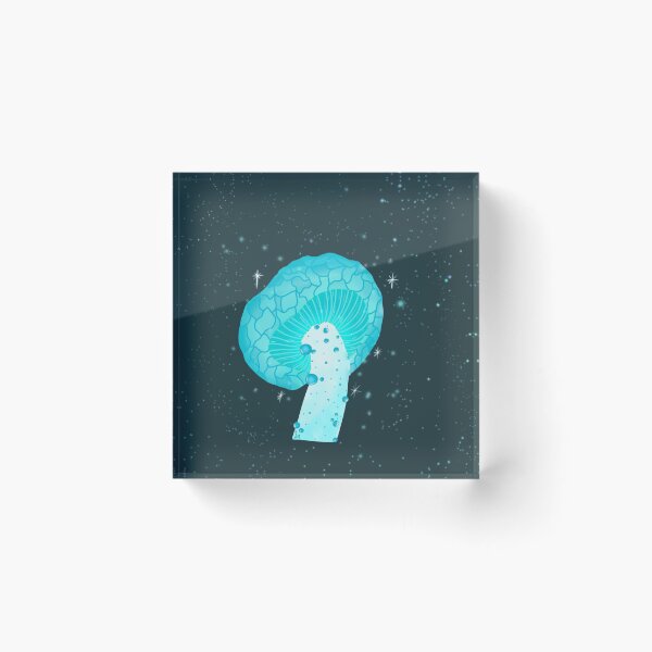 Item preview, Blue Fairy Mushroom designed and sold by SunWatters.