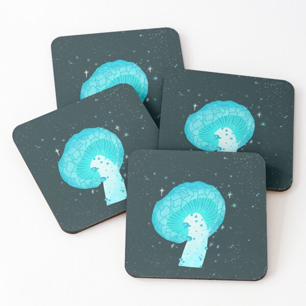 Item preview, Blue Fairy Mushroom designed and sold by SunWatters.