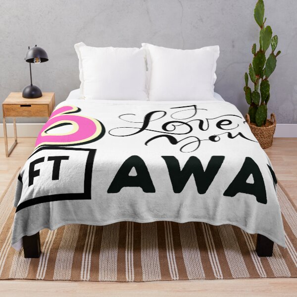 Item preview, I love you six feet away designed and sold by dogcuddleralert.