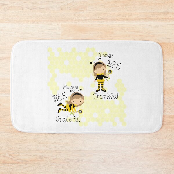 Item preview, Always BEE Grateful, Always BEE Thankful! (On White) designed and sold by PawsitiveMum.