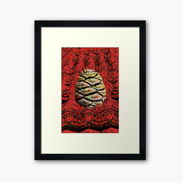 Chiang Mai meets Sequoia National Park Framed Art Print