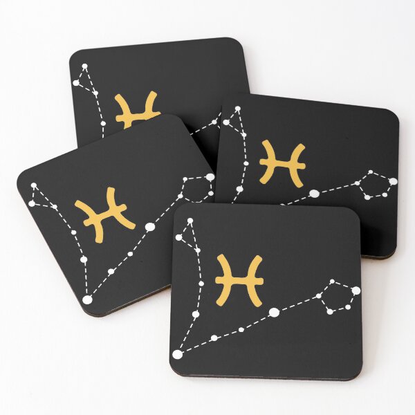Item preview, Pisces Sign with Constellation (White) designed and sold by Arianna Khalil.
