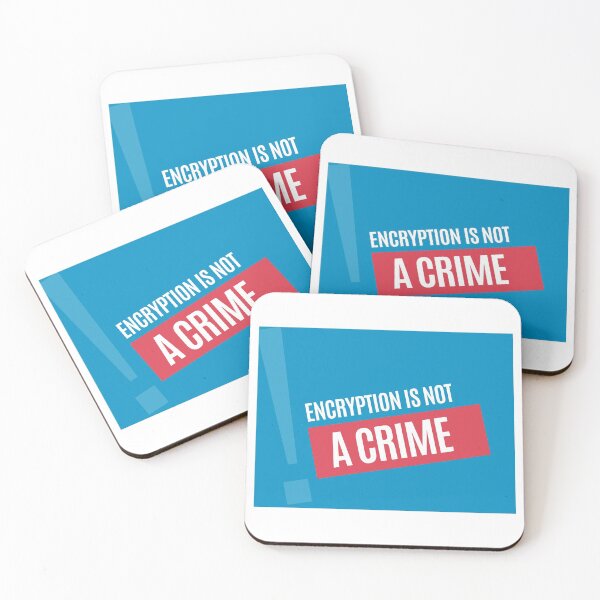 Item preview, Encryption Is Not A Crime Sticker designed and sold by MasterPat32.