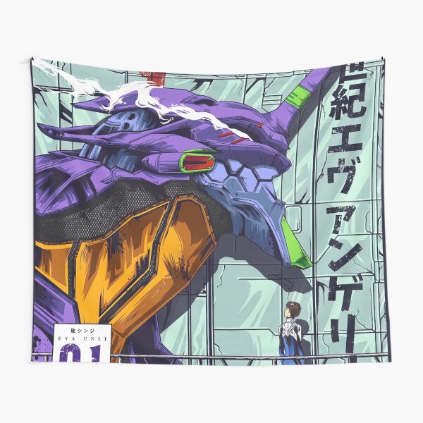 Neon Genesis Evangelion Unit-01 Wandbehang