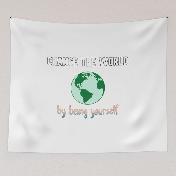 Item preview, Change The World... designed and sold by Mercury's Space.