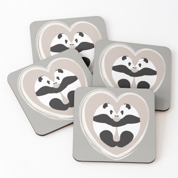 Item preview, Panda Love Neutral designed and sold by grumpyteds.