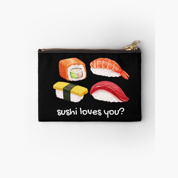 Item preview, Sushi loves you? (So, she loves you?). Funny sushi pun. designed and sold by JellyBeenzz.