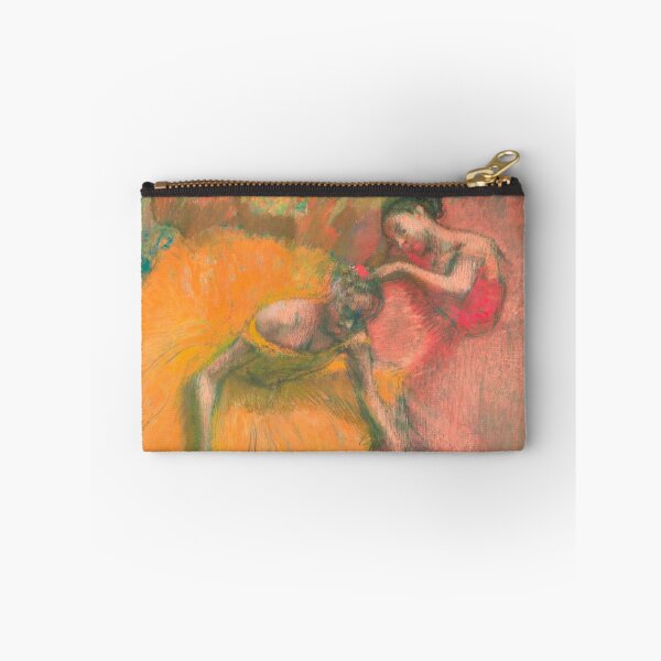 Item preview, Edgar Degas Two Dancers, yellow, rose designed and sold by VintageArchive.