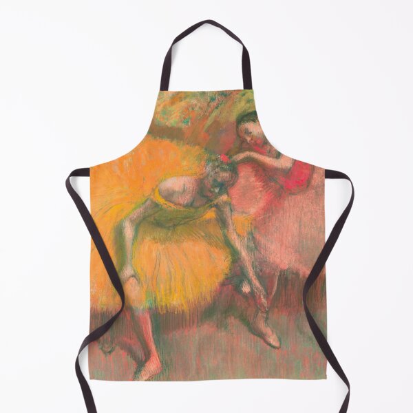 Item preview, Edgar Degas Two Dancers, yellow, rose designed and sold by VintageArchive.