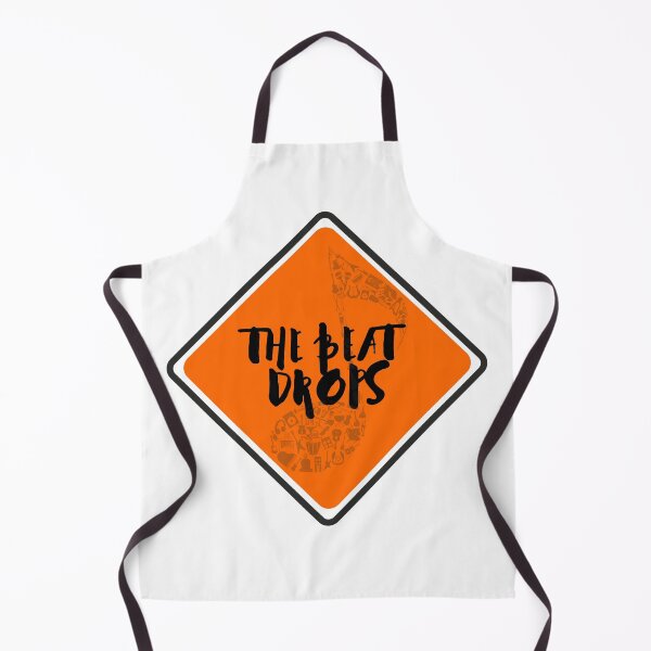 Item preview, The Beat Drops Music Sticker designed and sold by TheOrificeFlow.