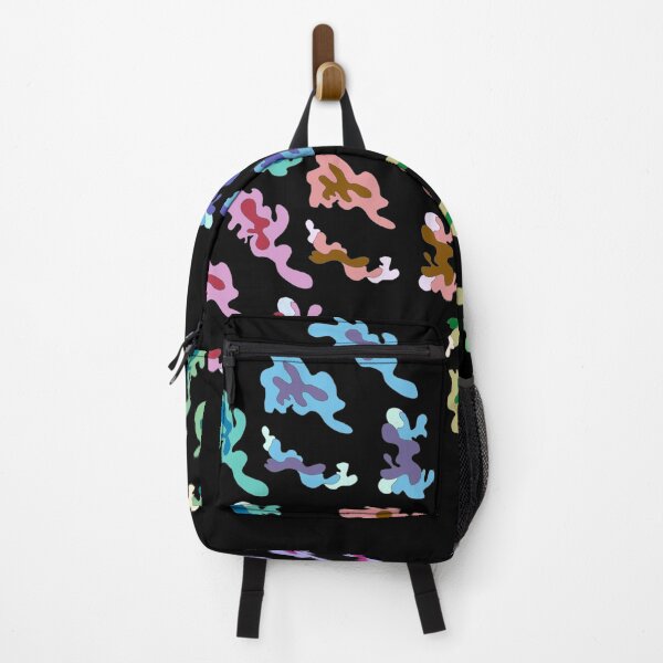 Item preview, Splatter Rain! Paint Splatter Abstract Rainbow Camo Pattern designed and sold by viqysarthouse.