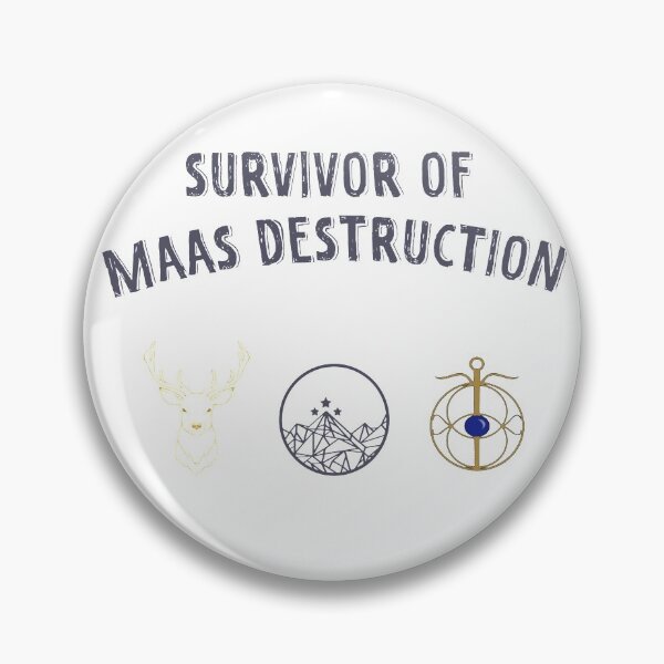 Item preview, Survivor of Maas Destruction - Throne Of Glass and A Court Of Thorns And Roses designed and sold by CrescntDesigns.