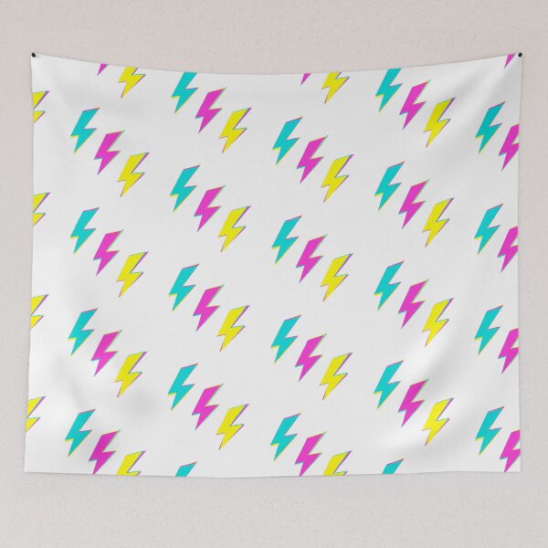 Item preview, Lightening bolts in CYMK designed and sold by SJAPhoto.