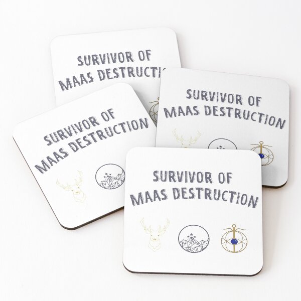 Item preview, Survivor of Maas Destruction - Throne Of Glass and A Court Of Thorns And Roses designed and sold by CrescntDesigns.