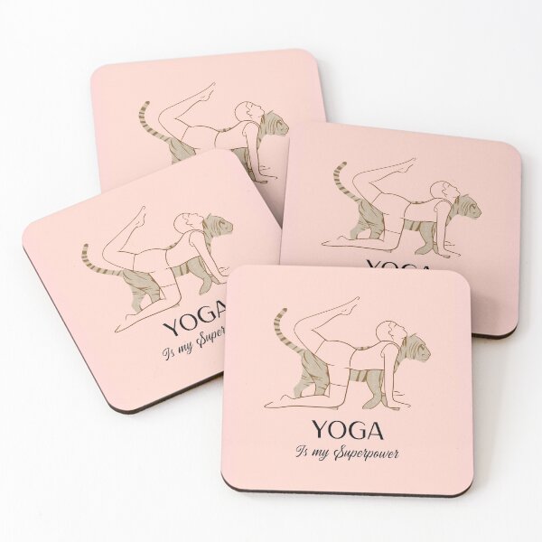 Item preview, Yoga is my Superpower Mother’s Day Cool Asthetic Drawing Design designed and sold by boopsblunt.