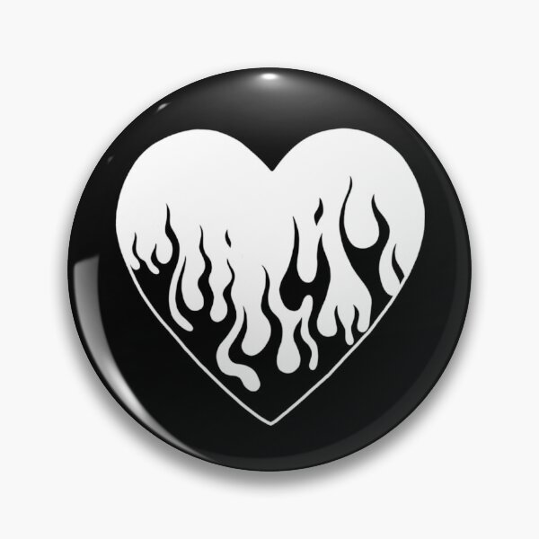 Item preview, blazed heart white designed and sold by --Camiila--.