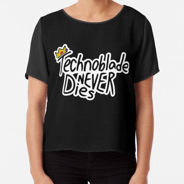 Technoblade Never Dies Chiffon Top