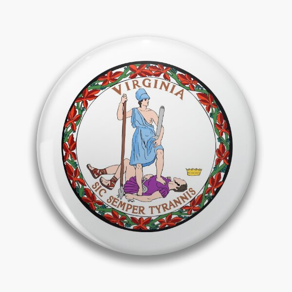 Item preview, Virginia State Seal designed and sold by flagswag.