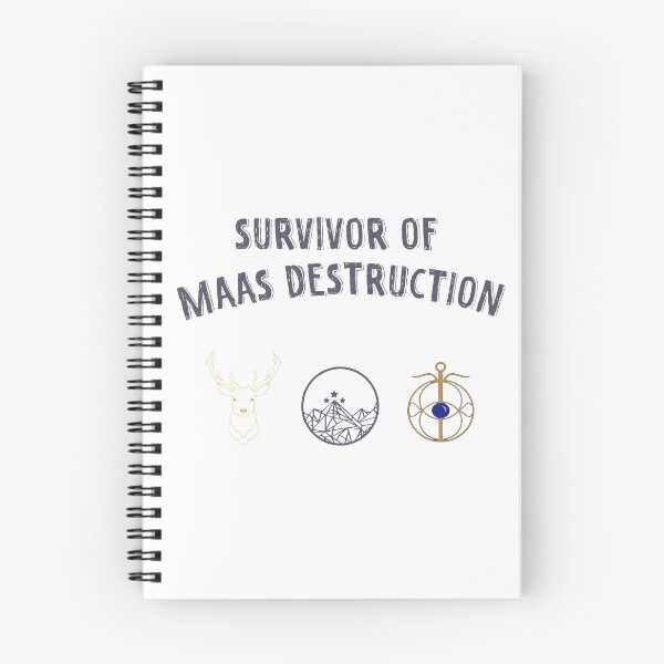 Item preview, Survivor of Maas Destruction - Throne Of Glass and A Court Of Thorns And Roses designed and sold by CrescntDesigns.
