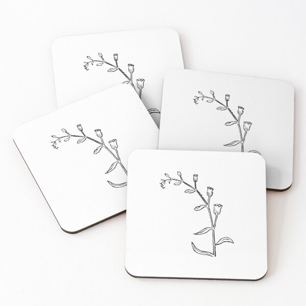 Item preview, Black and white plant artwork - Sabrinaski #11 Black designed and sold by Sabrinaski.