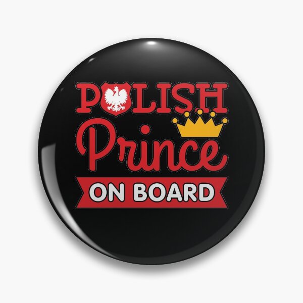 Item preview, Polish Prince On Board Pregnancy Announcement For Boy designed and sold by jaygo.