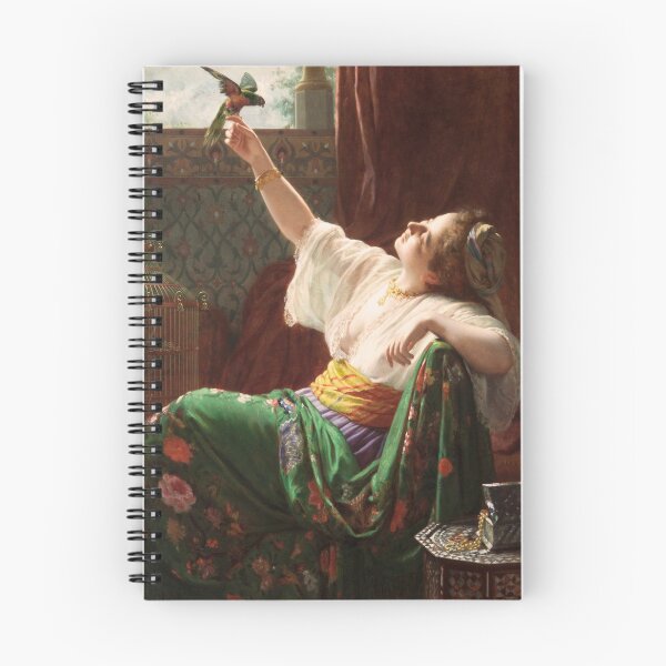 Aperçu de l'œuvre Alexandre Cabanel - L’oiseau Chéri créée et vendue par Rehs.